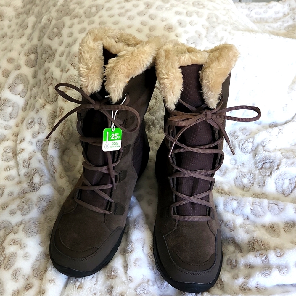Columbia Ice Maiden II Waterproof Snowboot Brown